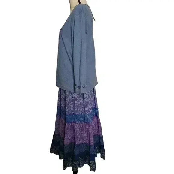 Southwest Indian Foundation Skirt Set L NWT - Picture 2 of 7